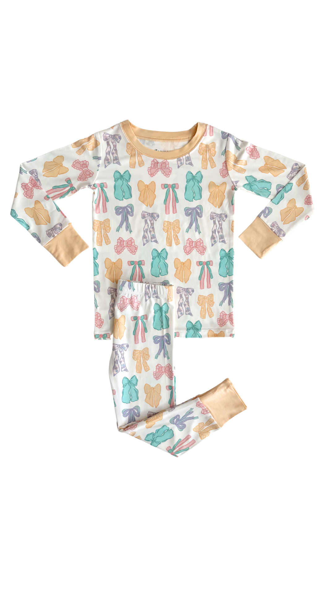 in my jammers Easter Bows Two Piece Set