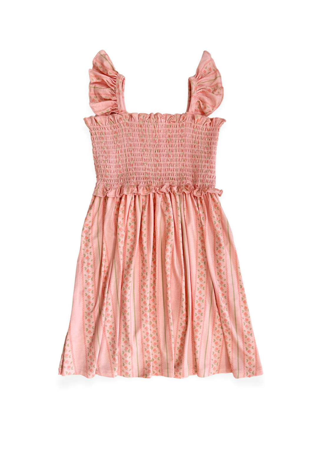 IN MY JAMMERS Victoria Smocked Twirl Dress