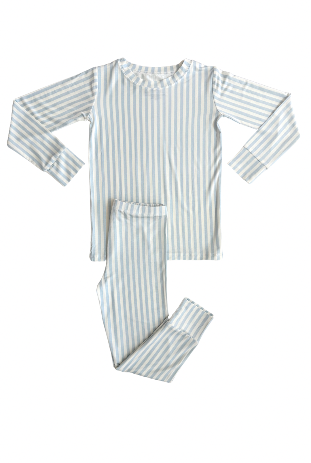 in my jammers Blue Stripe Two Piece Set