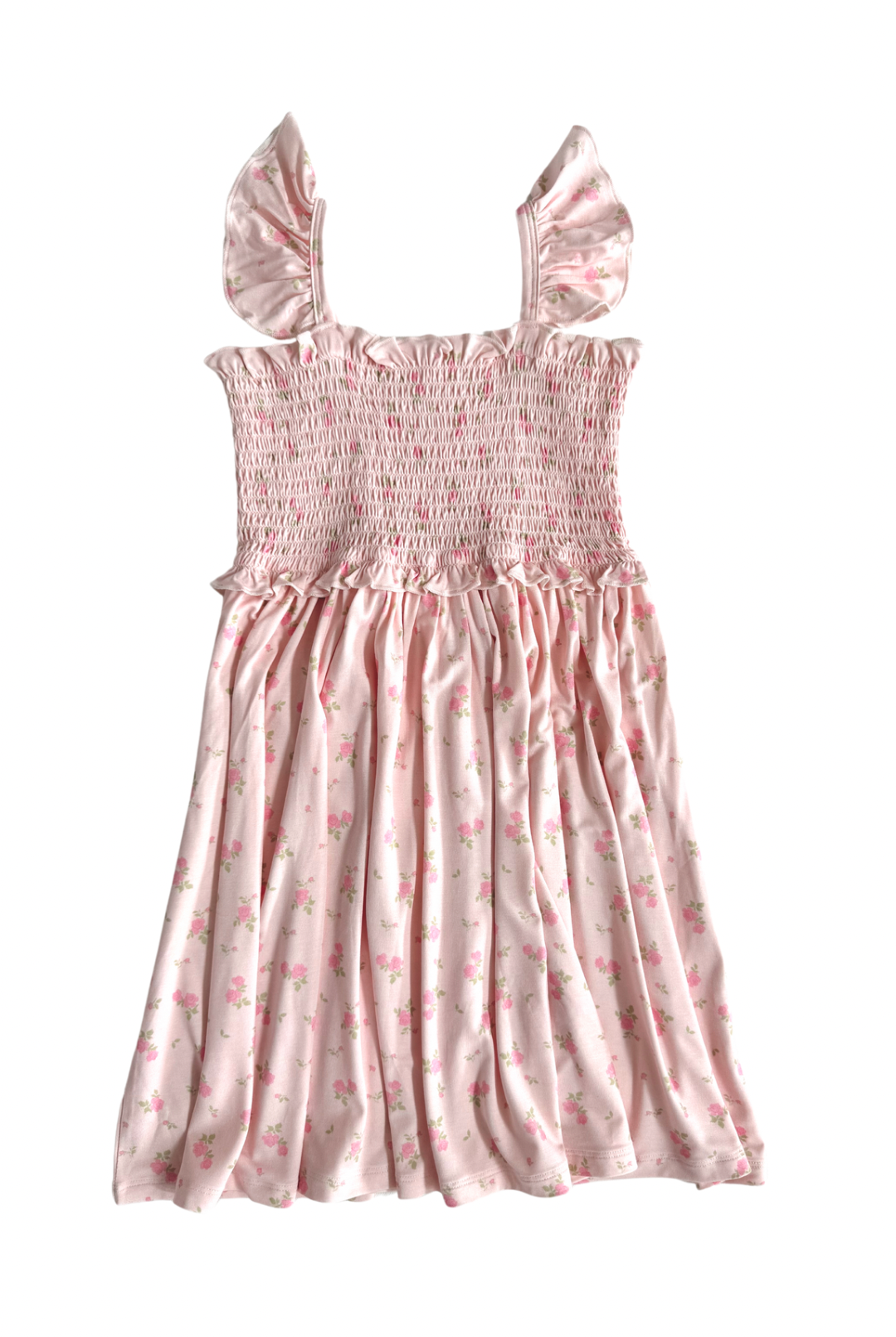 IN MY JAMMERS Haven Floral Smocked Twirl Dress