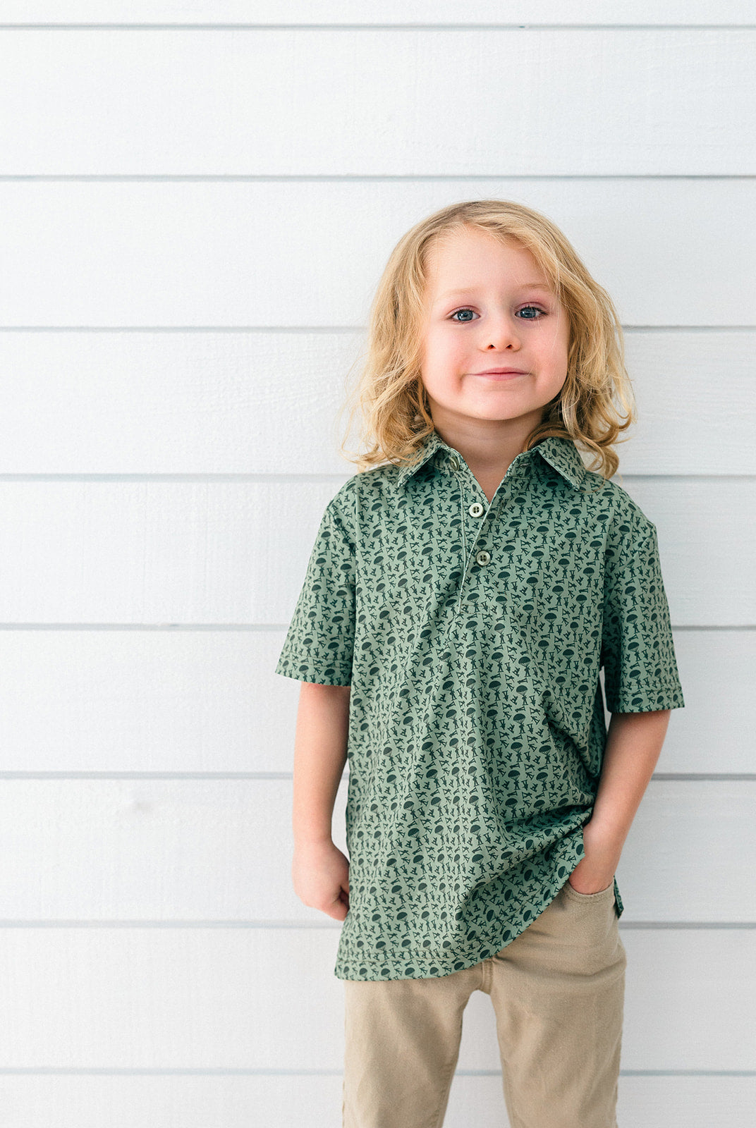 Poppy Kids Trooper Boys' Polo