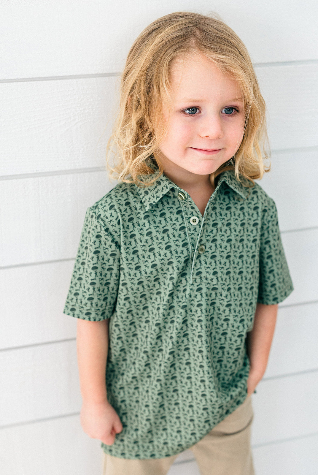 Poppy Kids Trooper Boys' Polo