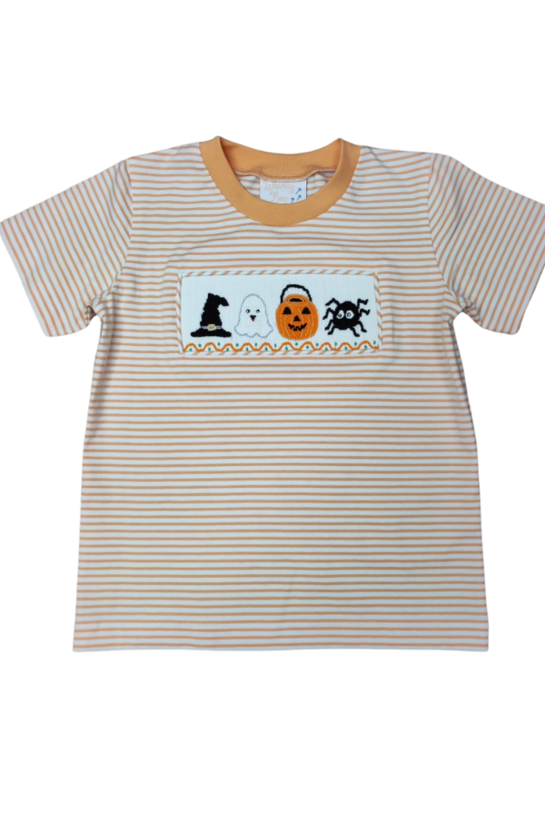 whimsy bay Tricks & Treats Smocked Shirt