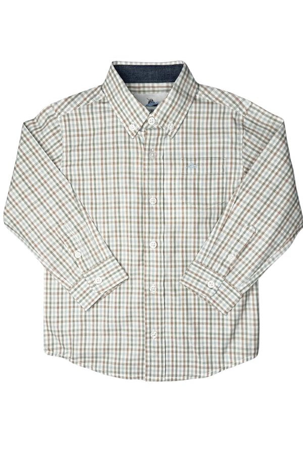 southbound Shawdow Long Sleeve Dress Shirt
