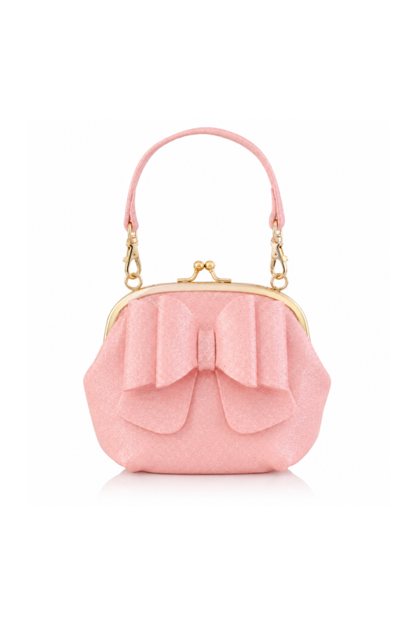 carrying kind Hadley Pink Sparkle Bag "My First Purse"
