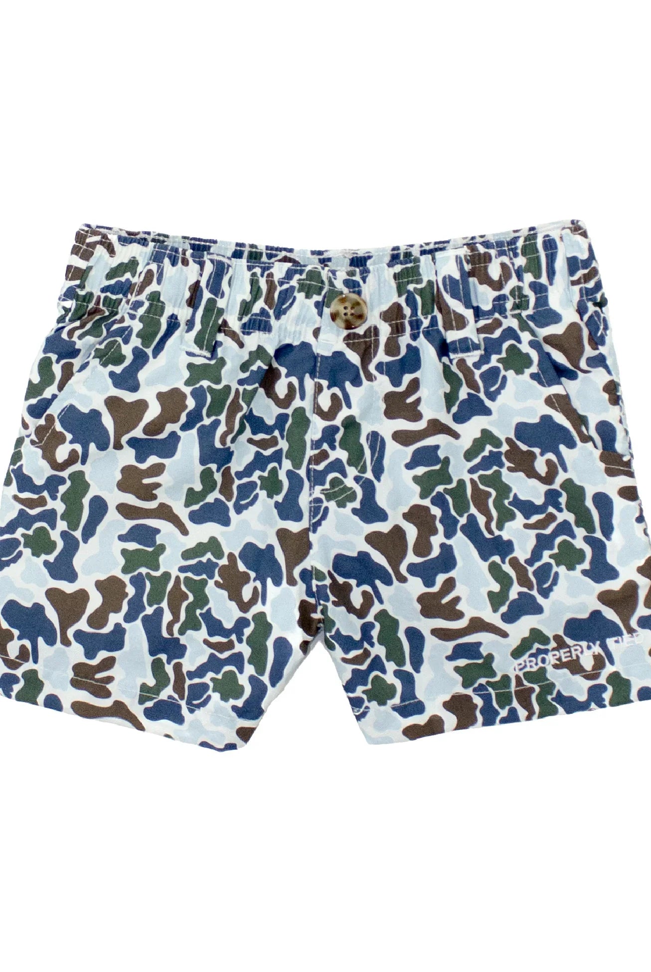 Properly Tied Boys Mallard Short Terra Camo