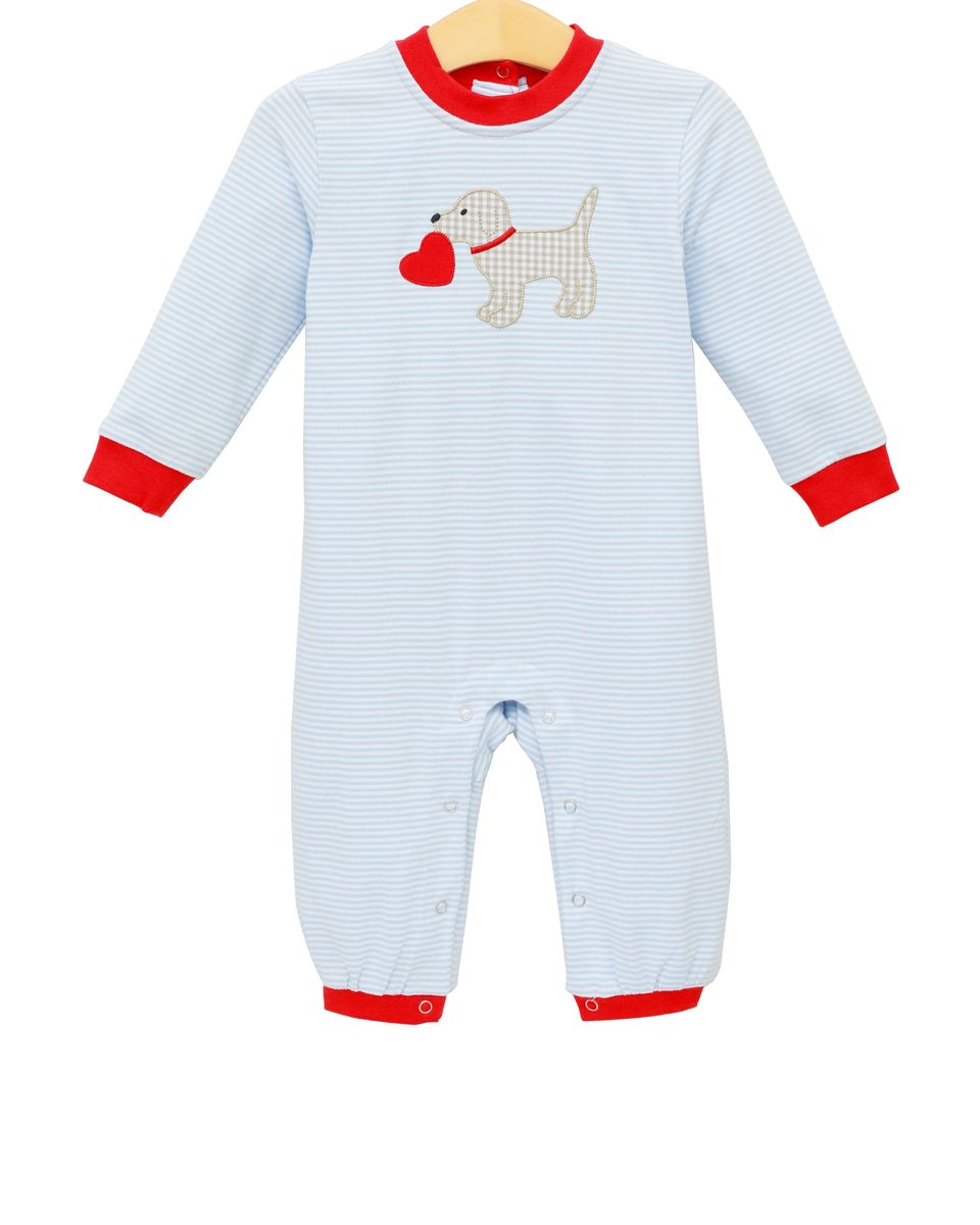 trotter street Puppy Love Romper