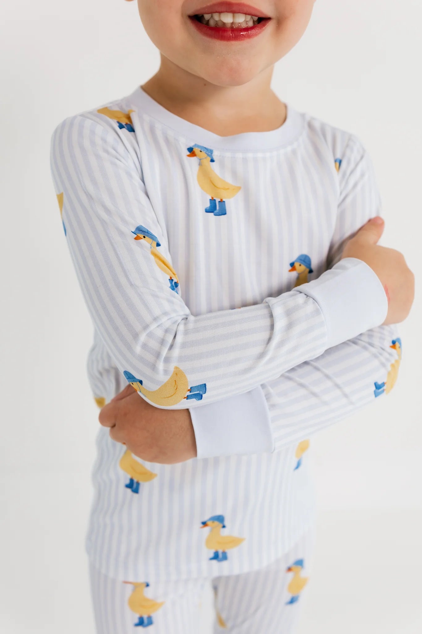 In My Jammers Striped Ducks Two Piece Set