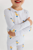 In My Jammers Striped Ducks Two Piece Set