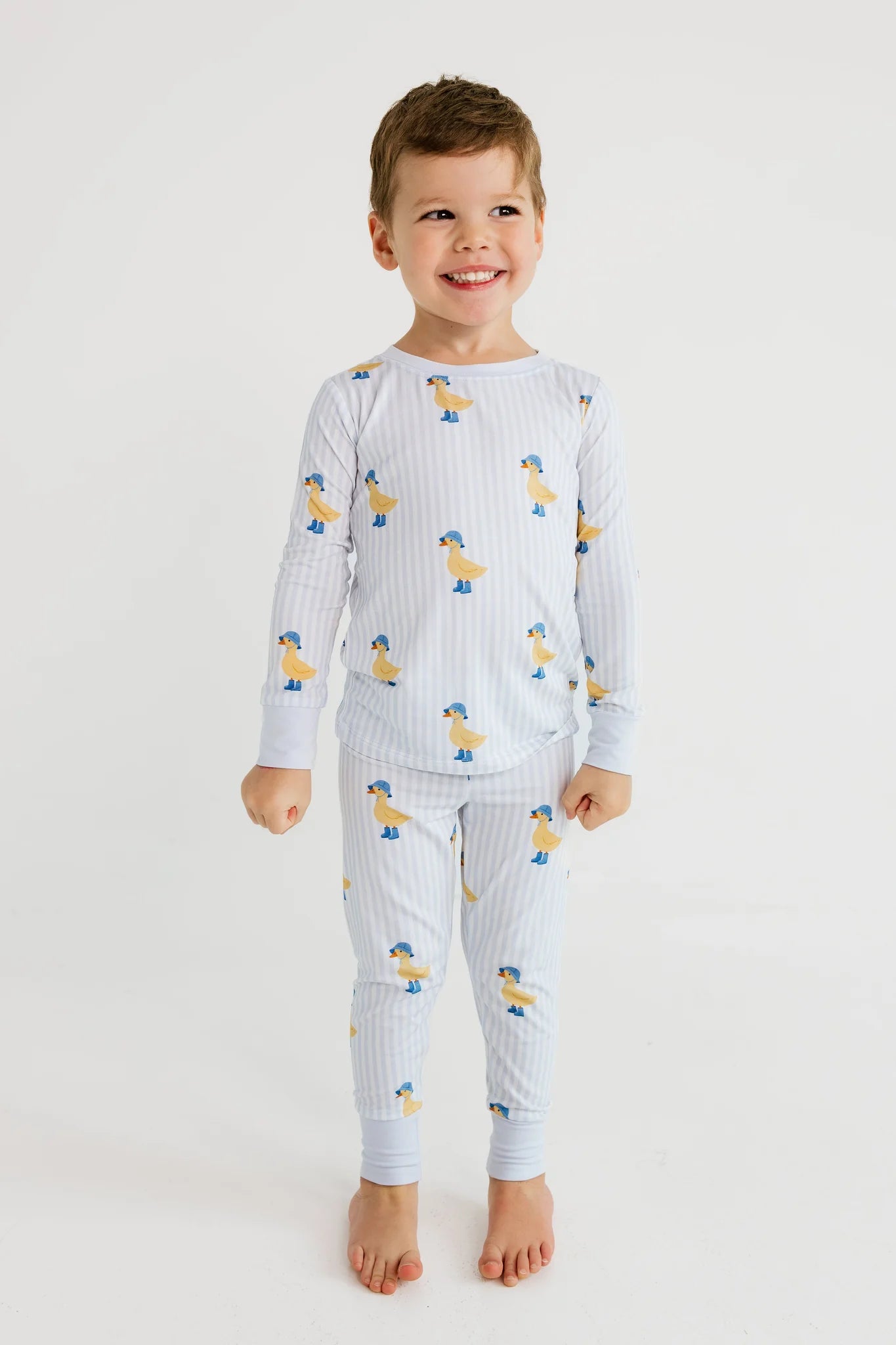 In My Jammers Striped Ducks Two Piece Set