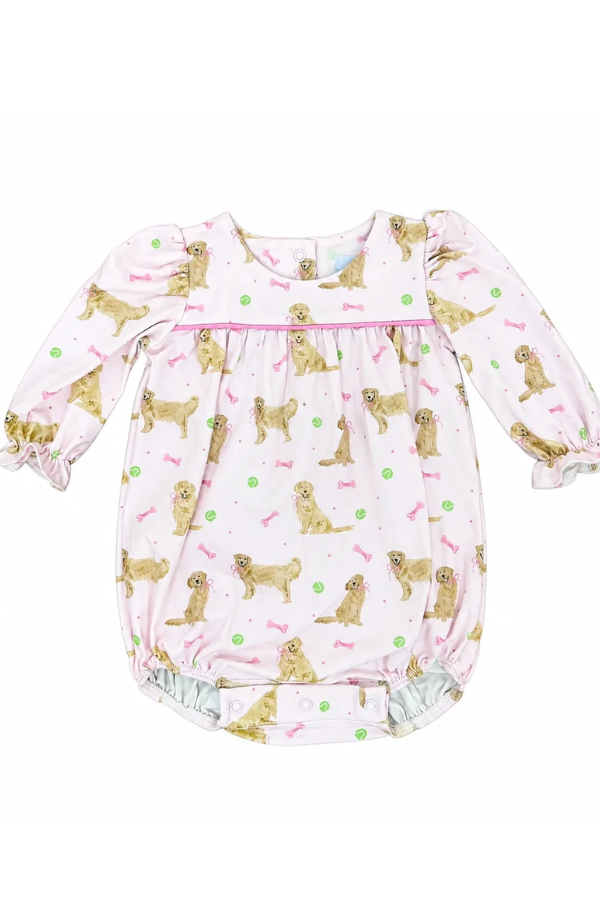 three little ducks Long Sleeve Abigail Bubble Puppy Pals