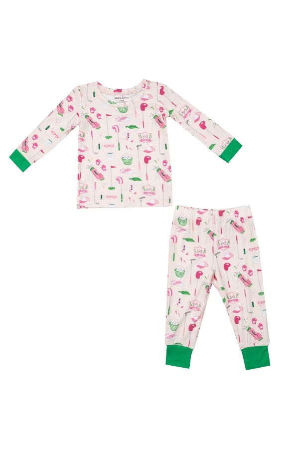 angel dear Golf Club Pink Loungewear Set