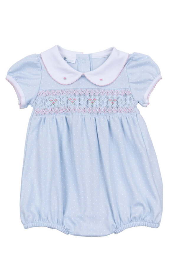 magnolia baby Piper's Classics Smocked Bubble
