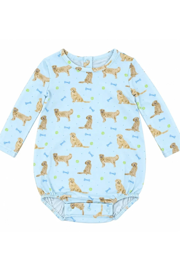 three little ducks Long Sleeve Abigail Bubble Puppy Pals
