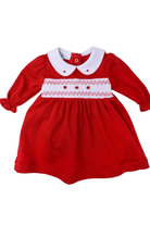 magnolia baby Eve Classics Smocked Long Sleeve Dress