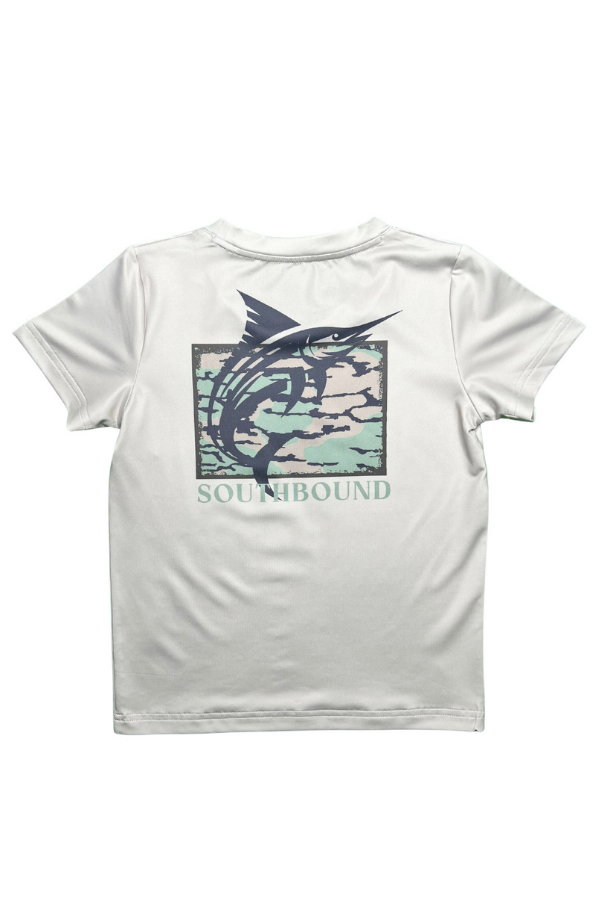 southbound Camo Fish Performance Tee