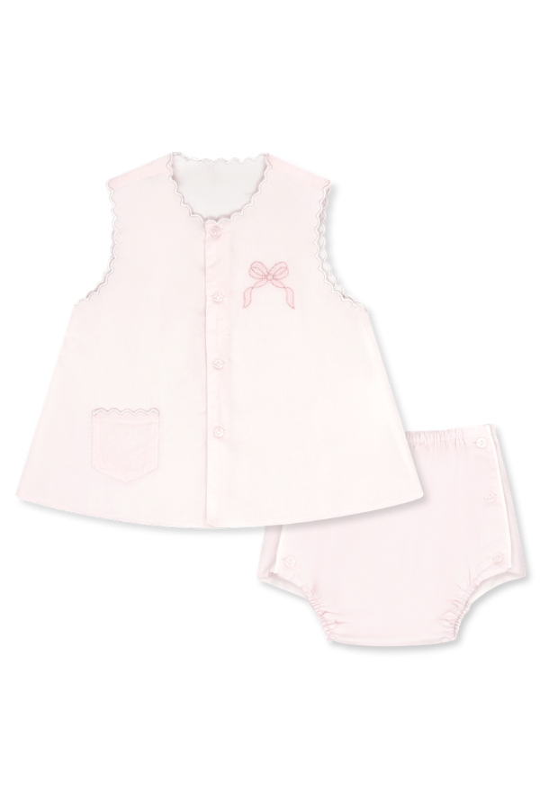 lullaby set Maria Diaper Set pink bow
