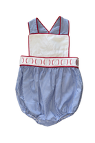 whimsy bay Classic Baseball Sunsuit