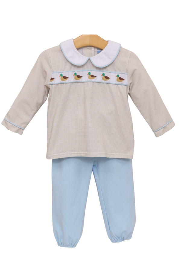 trotter street Mallard Migration Bloomer Pant Set