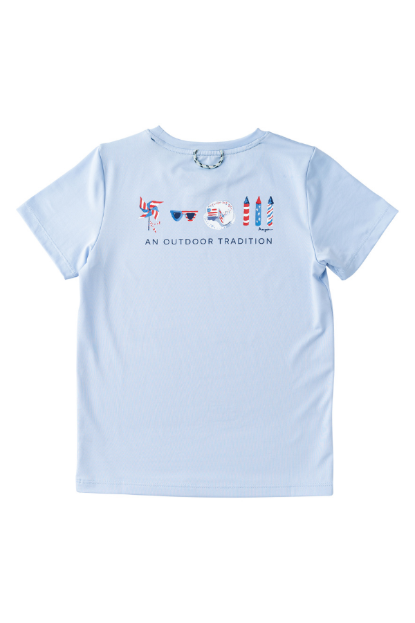 prodoh Boys Short Sleeve Pro Performance Tee | Windsurfer