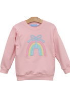 trotter street French Terry Pullover rainbow