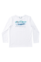 prodoh Boys Long Sleeve Pro Performance Tee | Bright White