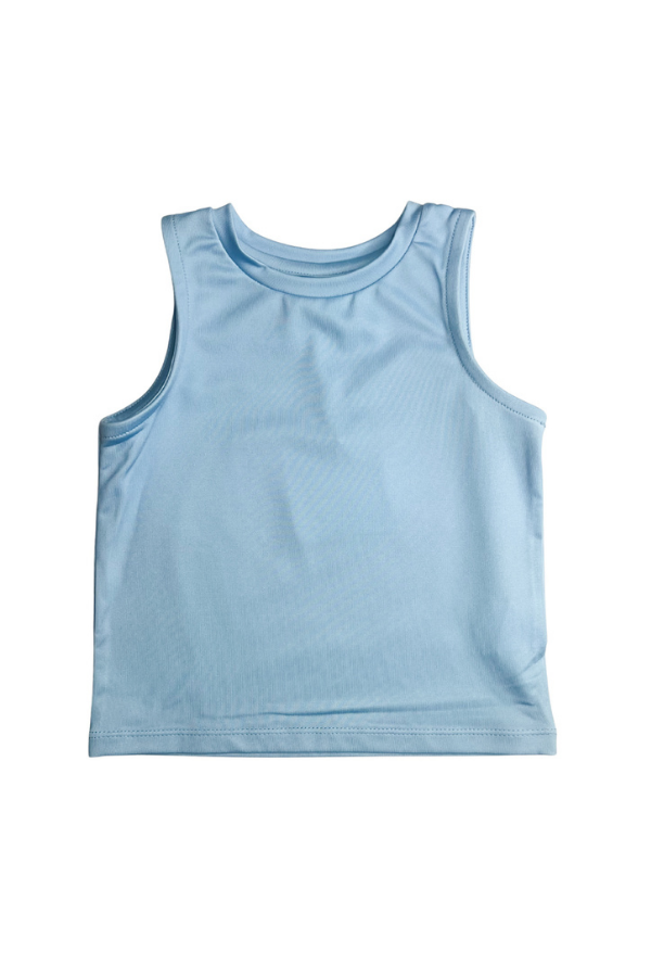 honesty Pastel Blue Tank Top