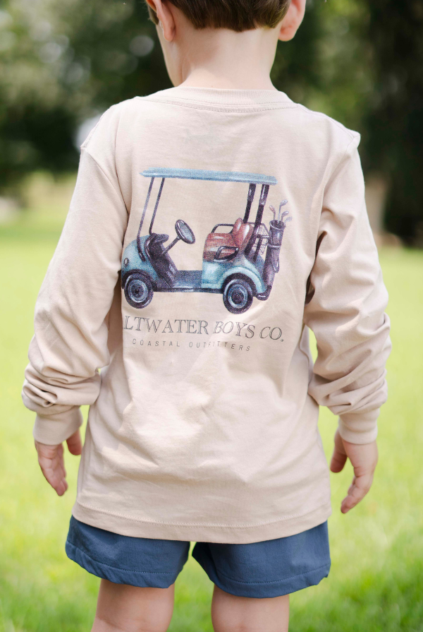 saltwater boys golf cart ls tee