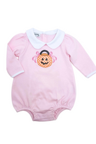 MAGNOLIA baby Trick or Treat Applique Girl Bubble