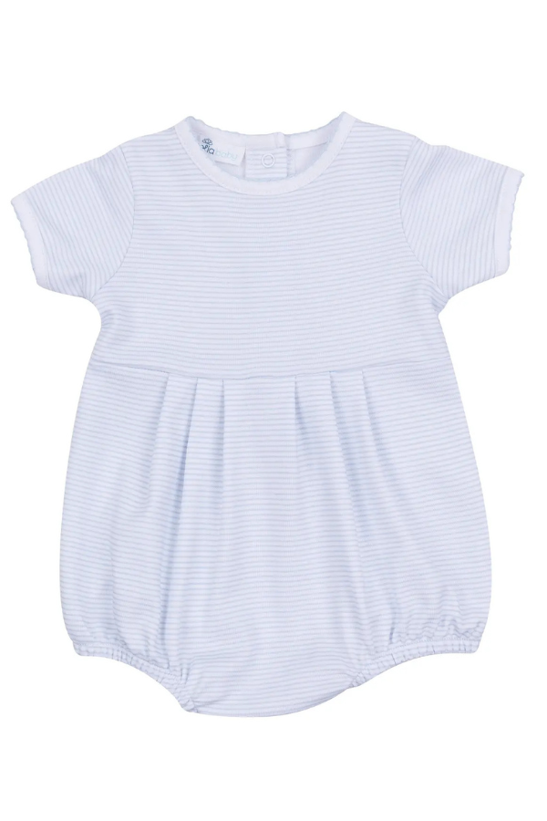 magnolia baby Mini Stripes Short Sleeve Bubble