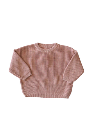 Chunky Knit Sweater | Rose