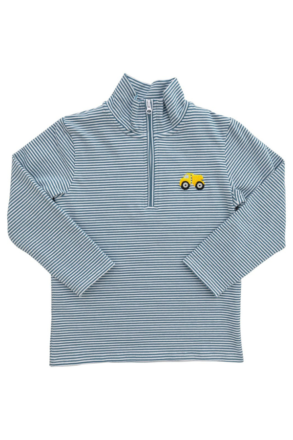 itsy bitsy Dump Truck 1/4 Zip Pullovers