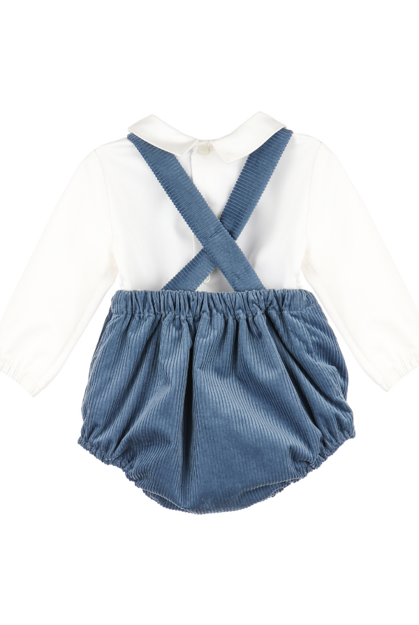 sophie & lucas patrick plush cord overall