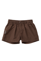 prodoh Boys' Outrigger Performance Short | Coffee Quartz