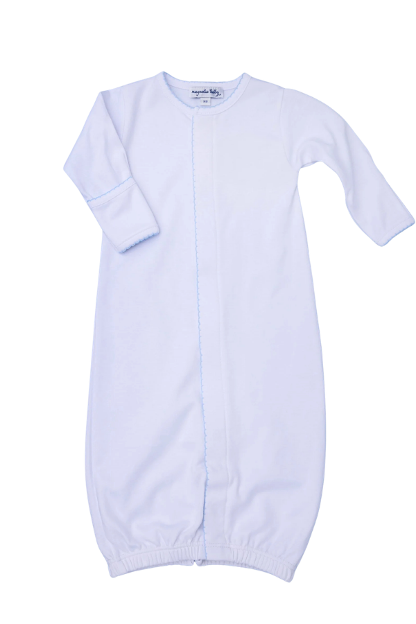 magnolia baby Essentials White Converter with Blue Trim
