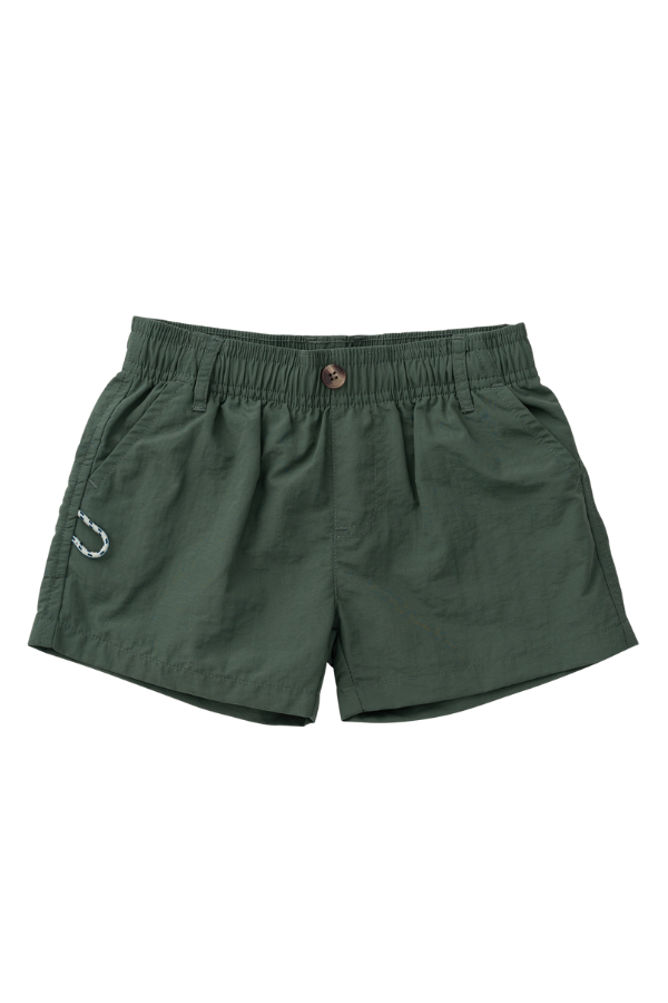 prodoh Boys' Outrigger Performance Short | Camping Green
