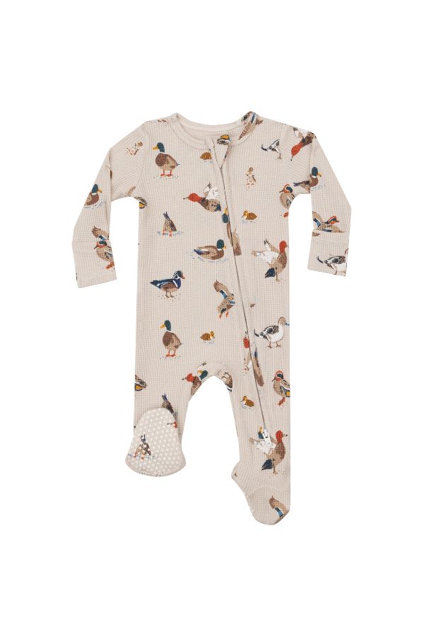 angel dear Ducks 2 Way Zipper Footie