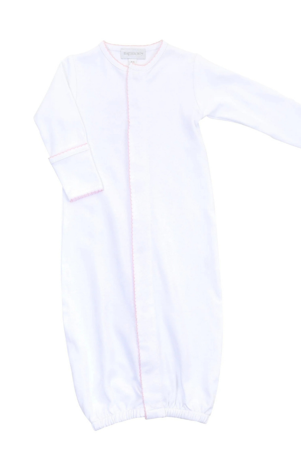 magnolia baby Essentials White Converter with Pink Trim