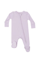 angel dear Bamboo Orchid Hush 2 Way Zipper Footie