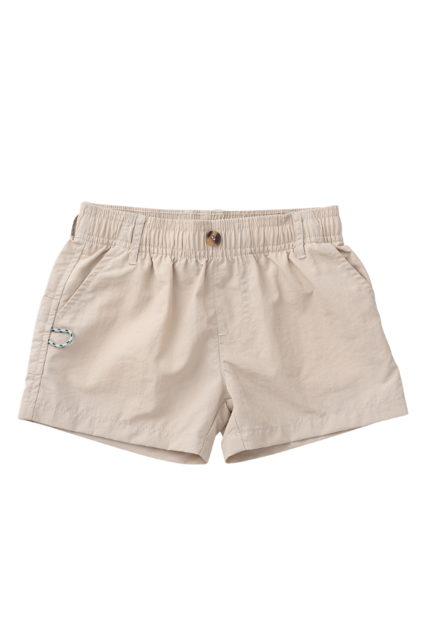 prodoh Boys' Outrigger Performance Short | Feather Gray