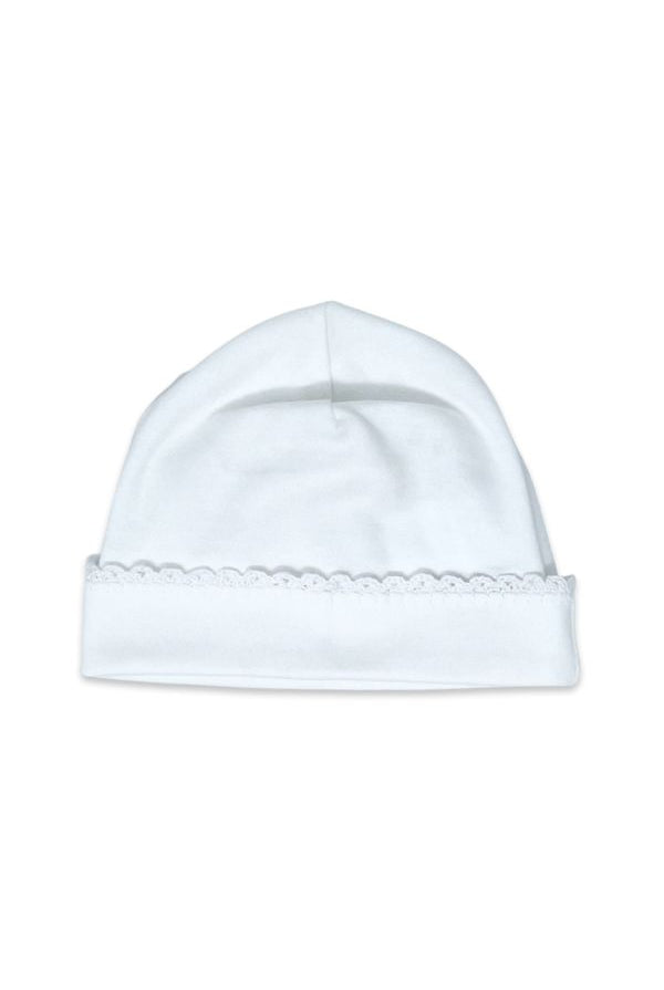 lullaby set white baby hat