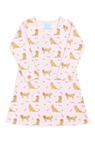 three little ducks Long Sleeve Charlotte Play Dress Puppy Pals