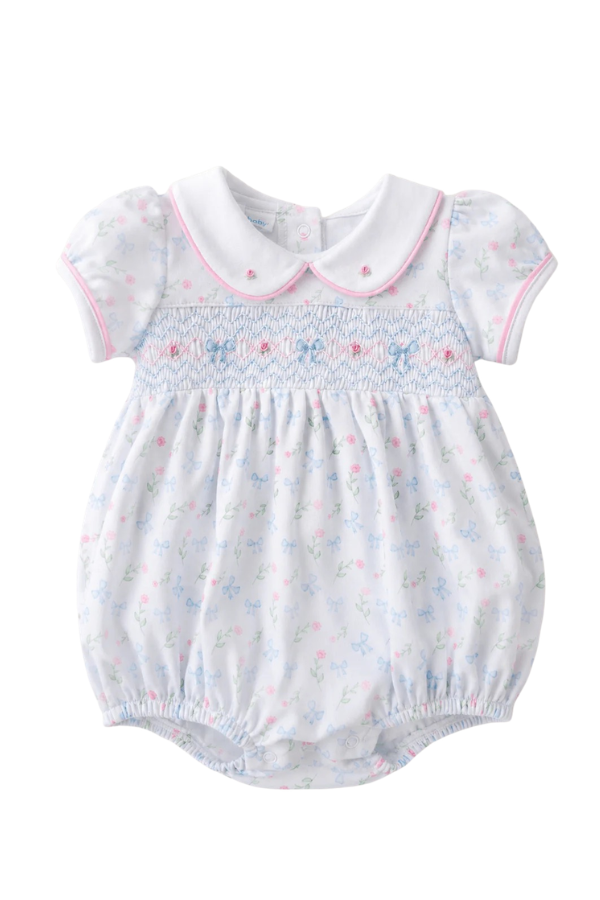 Magnolia Baby Evelyn's Classic Smocked Bubble