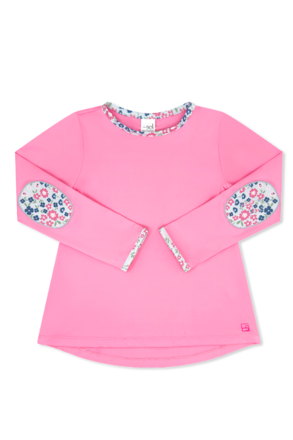 set fashions Kylie Long Sleeve Tee | Cotton Candy Pink
