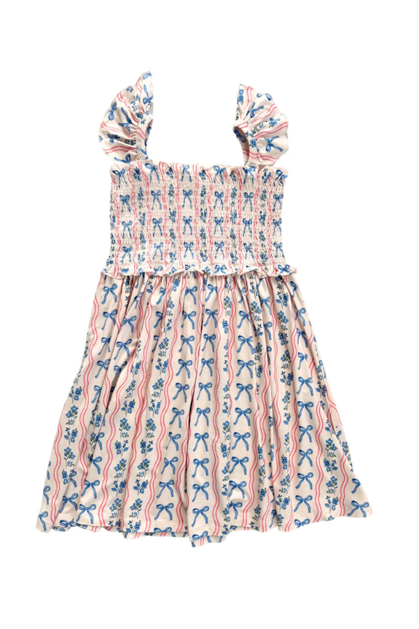 in my jammers Amelia Smocked Twirl Dress