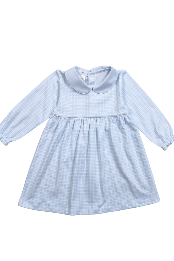 baby loren Baby Plaid Pima Dress