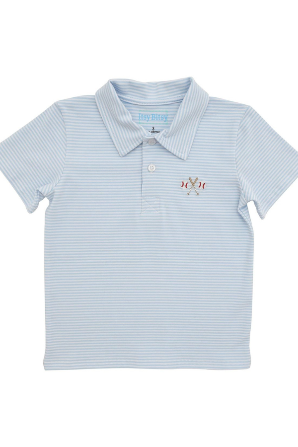 itsy bitsy Baseball Polo