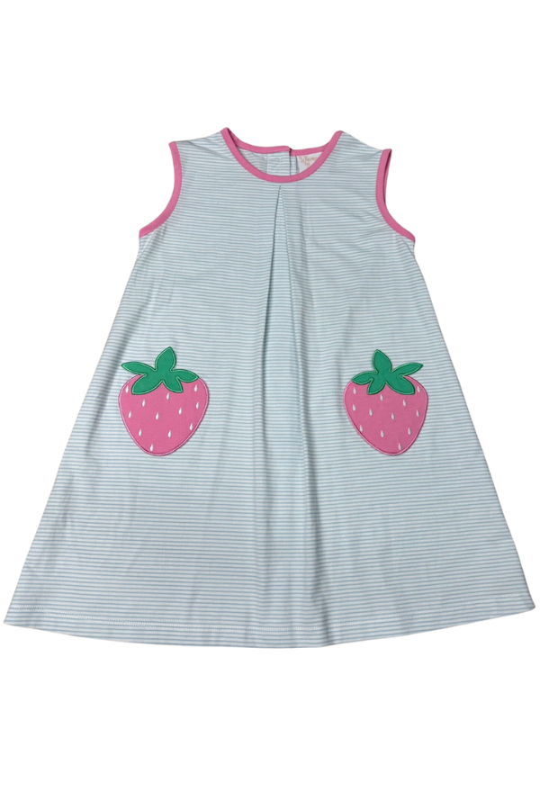 whimsy bay Picking Up Berries Pocket Pleat Dress