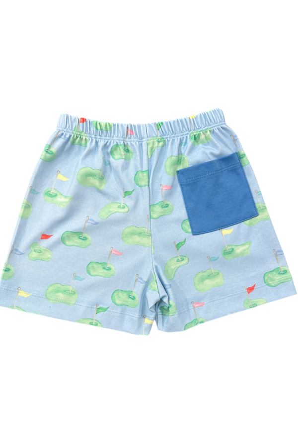James and Lottie Conrad shorts putter up