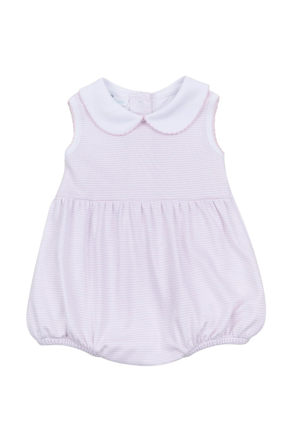 MAGNOLIA BABY Mini Stripes Collared Sleeveless Bubble